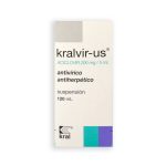 Imagen de KRALVIR US 200MG/5ML SUSPENSION ORAL X 120 ML