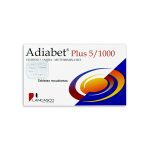 Imagen de ADIABET PLUS 5/1000 MG X 30 TABLETAS RECUBIERTAS