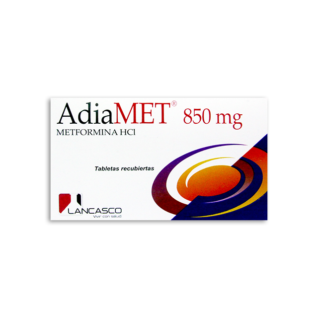 Imagen de ADIAMET 850 MG * 30 TAB