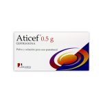 Imagen de ATICEF 0.5 GR. I.M. * 1 VIAL