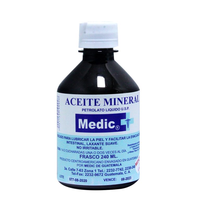 Imagen de ACEITE MINERAL 240 ML **MEDIC**