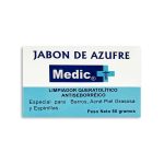 Imagen de JABON AZUFRE 80 GR **MEDIC**