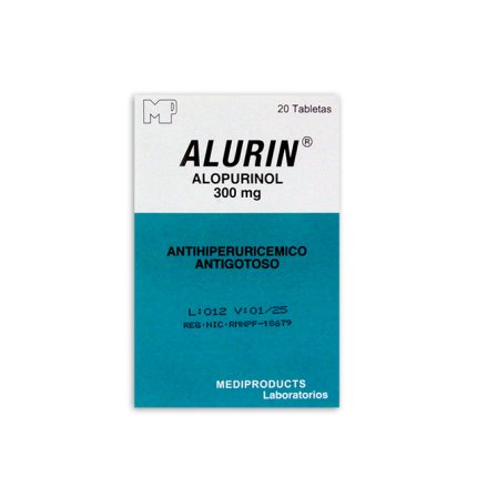 Imagen de ALURIN * 20 TAB