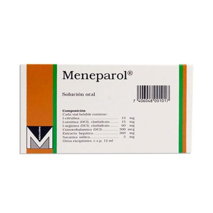 Imagen de MENEPAROL * 10 VIALES 12 ML