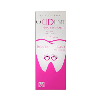 Imagen de ODDENT FLUOR INFANTIL 500ML ENJUAGUE BUCAL