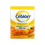 Imagen de CEBION BOLSA X 12 TABLETAS MASTICABLES SABOR NARANJA