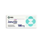 Imagen de JANUVIA 100 MG * 28 COMPRIMIDOS