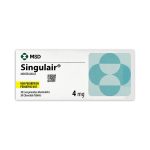 Imagen de SINGULAIR 4MG X30 COMPRIMIDOS MASTICABLES
