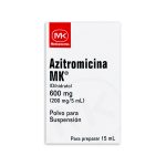 Imagen de AZITROMICINA 600MG POLVO PARA SUSPENSION X 15ML MK