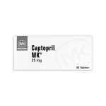 Imagen de CAPTOPRIL 25MG X 50 TABLETAS MK