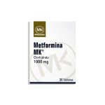 Imagen de METFORMINA 1000MG X 30 TABLETAS MK