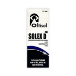 Imagen de SOLEX D 70 SOLUCION OFTALMICA X 15 ML