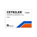 Imagen de CETRILER 10 MG * 15 COMPRIMIDOS