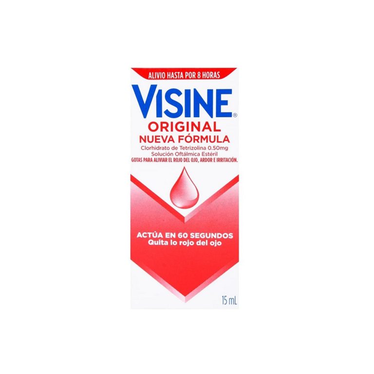 Imagen de VISINE SOLUCION OFTALMICA X 15 ML