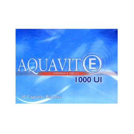 Imagen de AQUAVIT E 1000 UI X 30 CAPSULAS BLANDAS