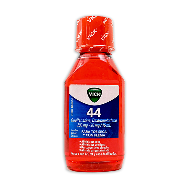 Imagen de VICK 44 TOS SECA Y CON FLEMA X 120 ML