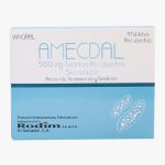 Imagen de AMECDAL 500 MG X 4 TABLETAS RECUBIERTAS