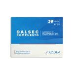 Imagen de DALSEC COMPUESTO 850/5 MG X 30 TABLETAS