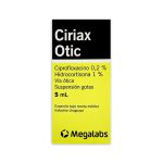 Imagen de CIRIAX OTIC SUSPENSION GOTAS X 5 ML