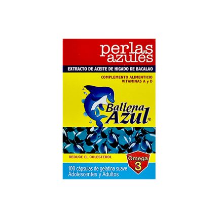 Imagen de BALLENA AZUL * 100 PERLAS