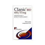 Imagen de CLANIC BID 400/57MG POLVO PARA SUSPENSION X 70 ML