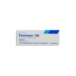 Imagen de FEMISAN 3D 800/100 MG X 3 TABLETAS VAGINALES