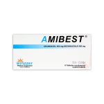 Imagen de AMIBEST 500MG X 8 TABLETAS RECUBIERTAS