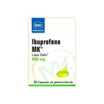 Imagen de IBUPROFENO 600MG LIQUIGEL X CAPSULA MK
