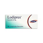 Imagen de LODIPRES 25MG * 30 COMPRIMIDOS