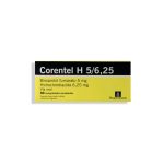 Imagen de CORENTEL H 5/6.25 MG * 30 COMPRIMIDOS RECUBIERTOS
