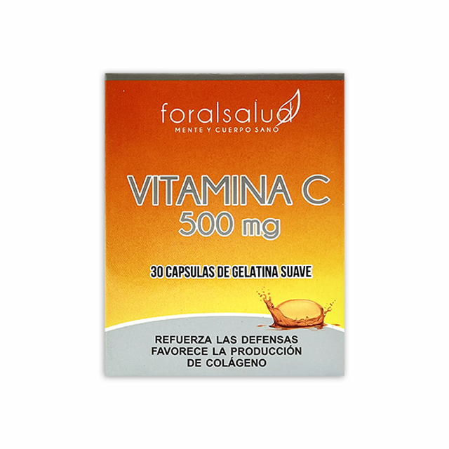 Imagen de VITAMINA C 500MG X 30 GELCAPS FORAL