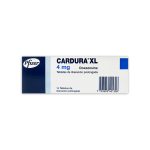Imagen de CARDURA XL 4 MG * 14 TABLETAS