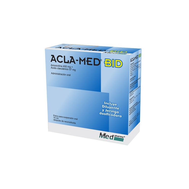 Imagen de ACLA MED BID 400MG PLV SUSP 70ML