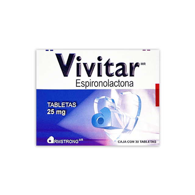 Imagen de VIVITAR 25 MG * 30 TABLETAS