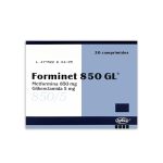 Imagen de FORMINET GL 850MG/5MG * 30 COMPRIMIDOS