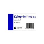 Imagen de ZYLOPRIM 100MG * 50