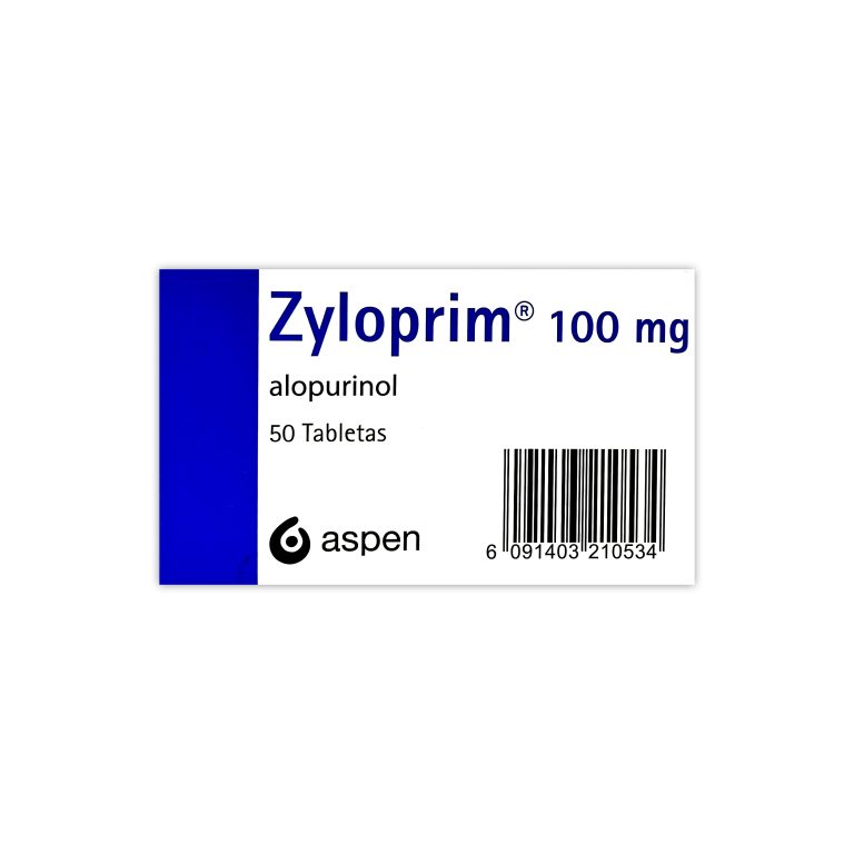Imagen de ZYLOPRIM 100MG * 50