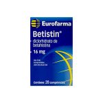 Imagen de BETISTIN 16MG * 20 COMPRIMIDOS