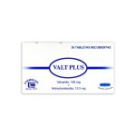 Imagen de VALT PLUS 160/12.5 MG * 30 TABLETAS