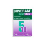 Imagen de COVERAM 5MG/10MG * 30 TABLETAS