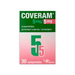 Imagen de COVERAM 5MG/5MG * 30 TABLETAS