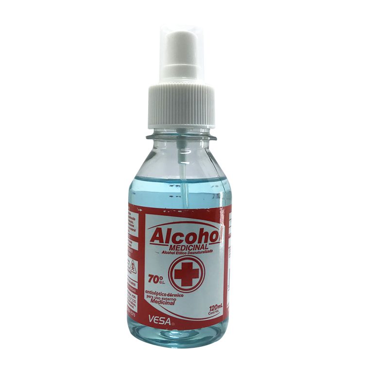 Imagen de ALCOHOL ETILICO 70% 120ML SPRAY