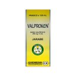Imagen de VALPROKEN 250MG/5ML X JARABE 120ML