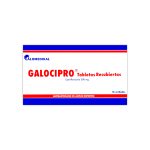 Imagen de GALOCIPRO 500MG * 10 TABLETAS