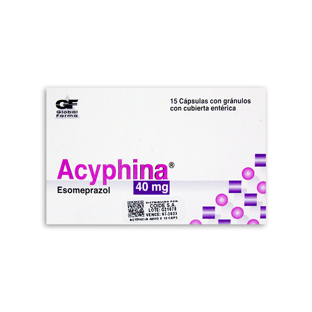 Imagen de ACYPHINA 40 MG * 15 CAPSULAS