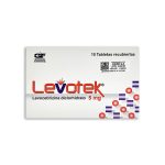 Imagen de LEVOTEK 5MG * 10 TAB