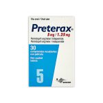 Imagen de PRETERAX 5/1.25 MG X 30 COMPRIMIDOS RECUBIERTOS