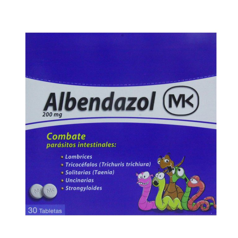 Imagen de ALBENDAZOL 200MG SOBRE X 2 TABLETAS MK