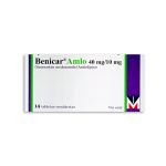 Imagen de BENICAR AMLO 40/10 MG X 14 TABLETAS RECUBIERTAS