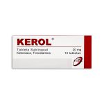 Imagen de KEROL 20 MG * 10 TABLETAS SUBLINGUALES